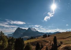 Alto Adige mit Sonnenschein