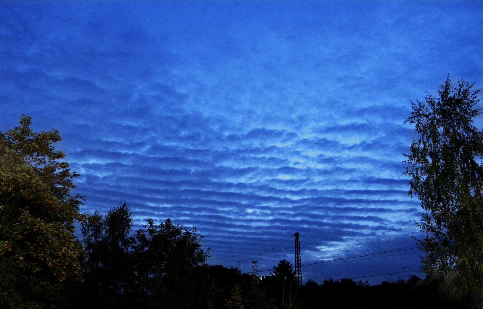 Altocumulus Wolken