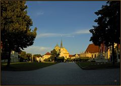 Altötting im Abendlicht.