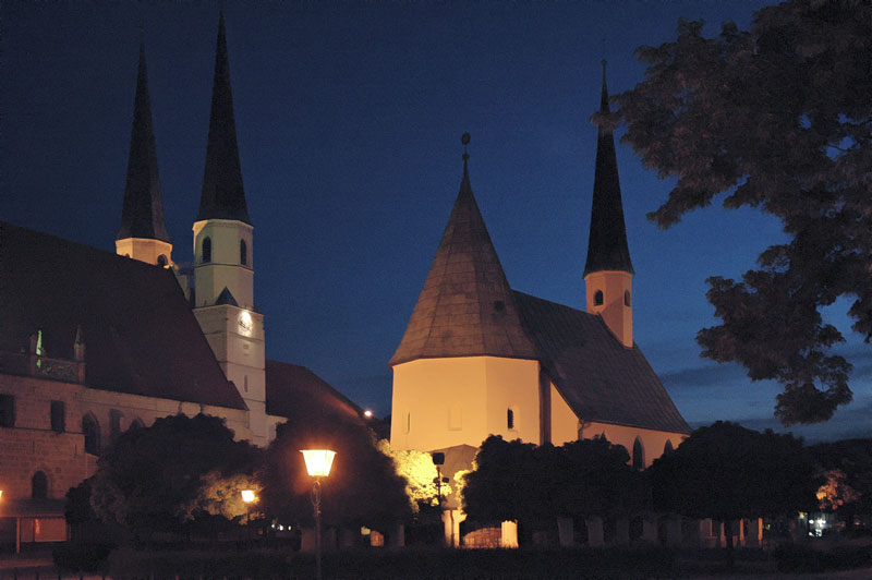 Altötting: Kapelle und Stiftskirche