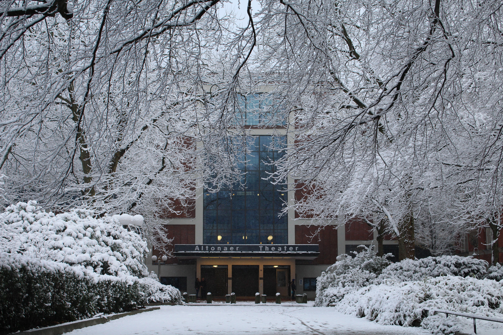 Altonaer Theater im Winter