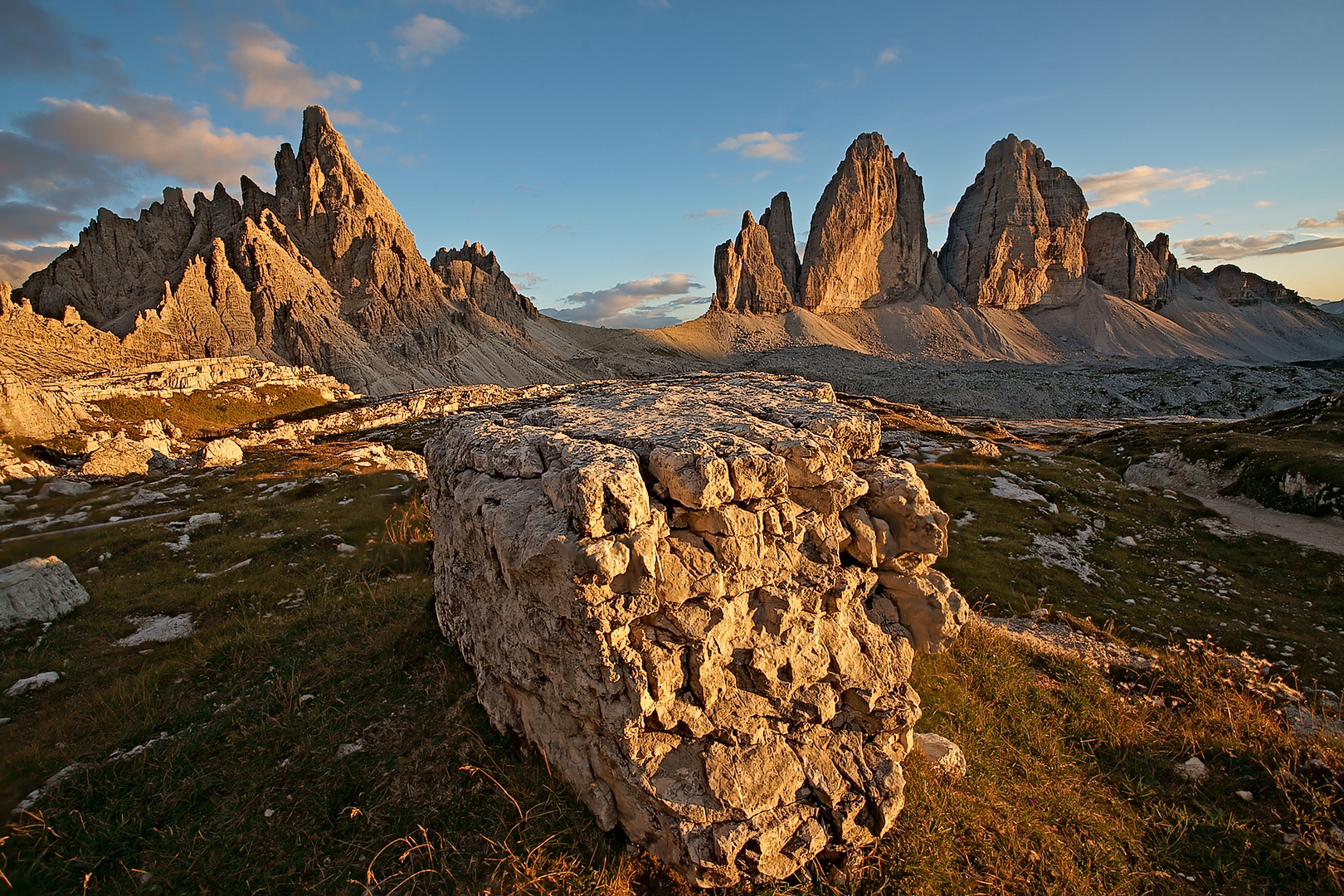 altra versione delle tre cime di lavaredo