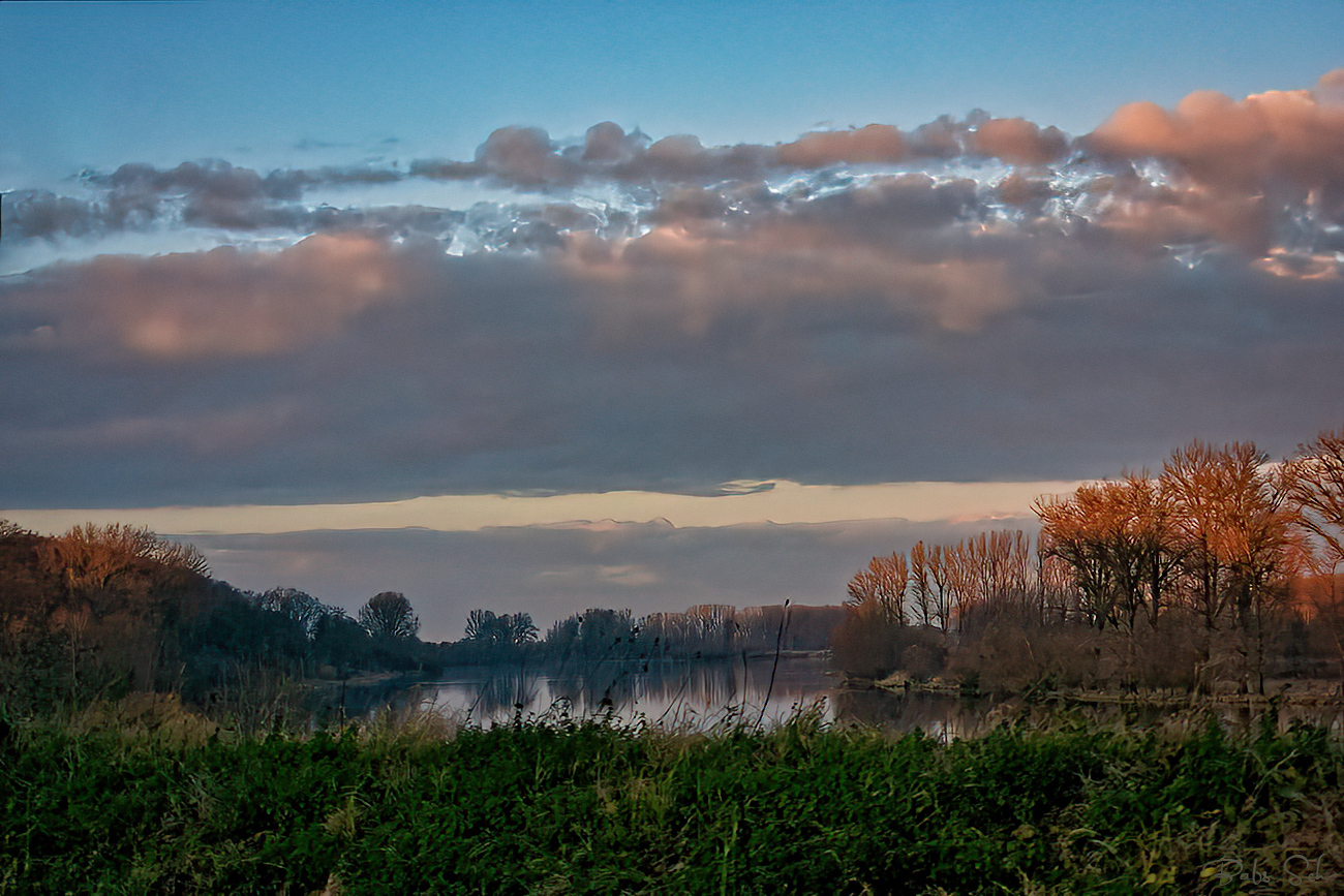 Altrhein bei Xanten im Herbst