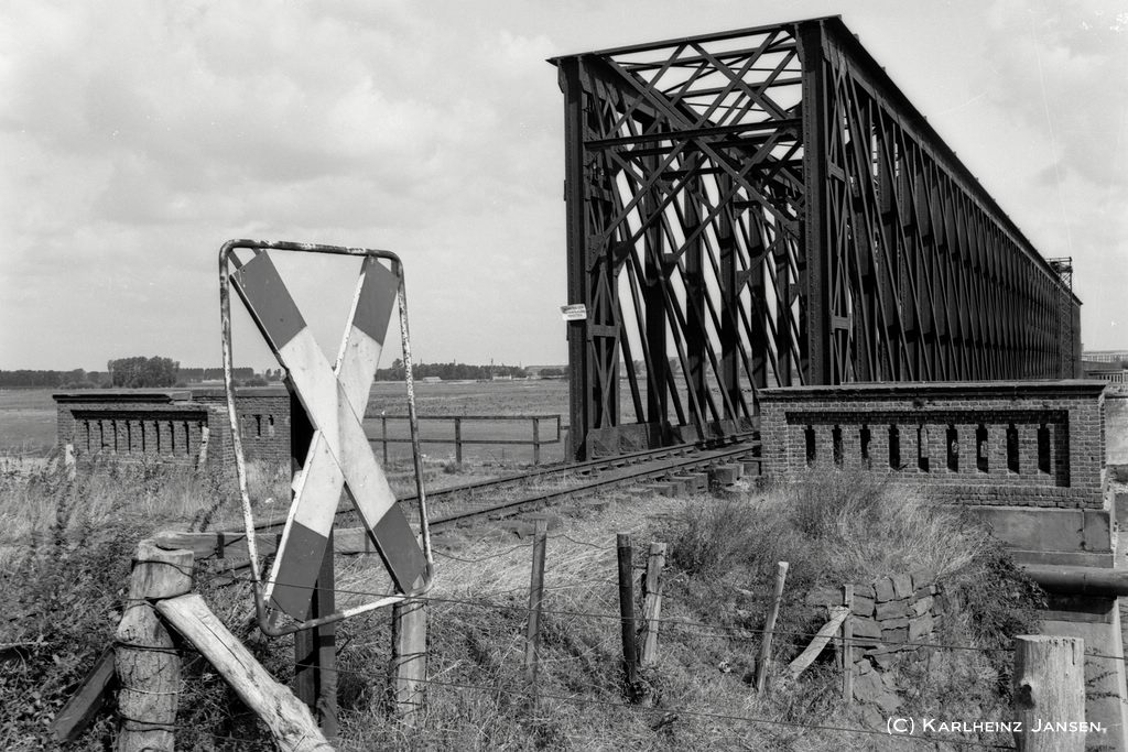 Altrheinbrücke Griethausen 1977