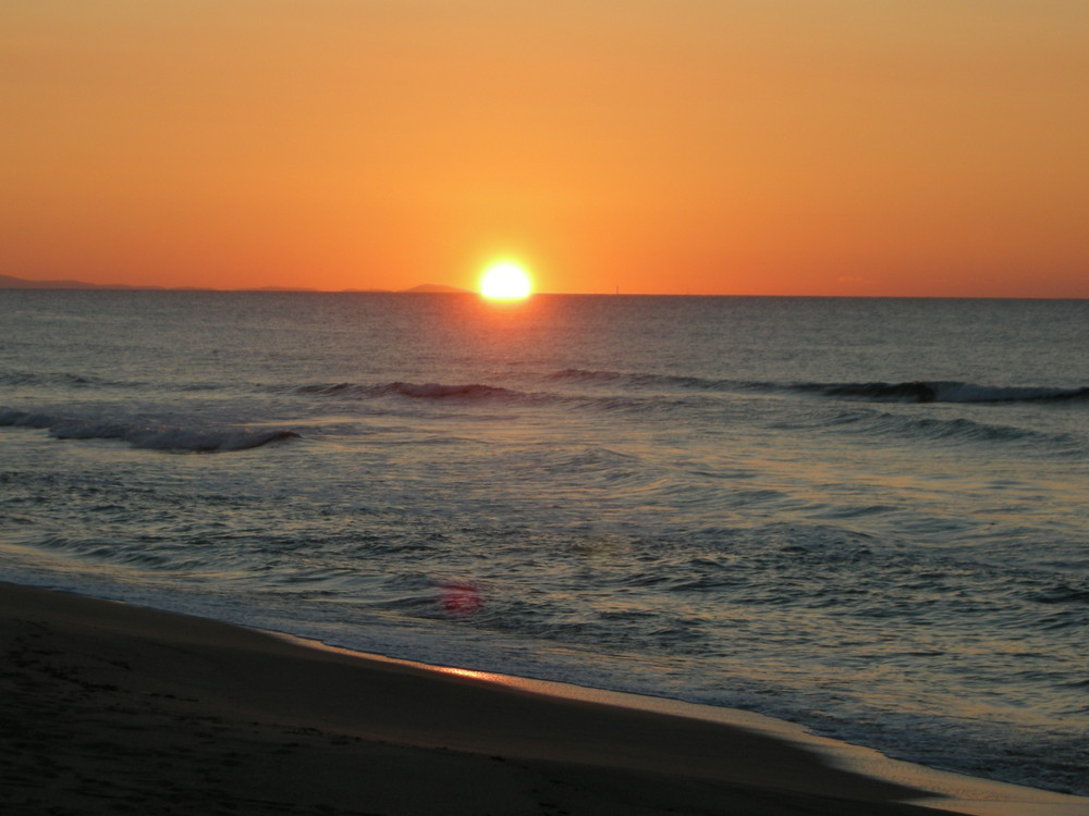 altro tramonto visto da un pescatore