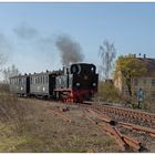 Altschienen auf dem Bahndamm bei Siersleben