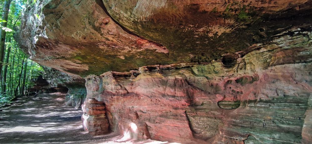 Altschlossfelsen bei Eppenbrunn in der Pfalz