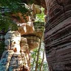 Altschlossfelsen bei Eppenbrunn in der Pfalz