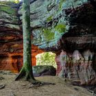 Altschlossfelsen bei Eppenbrunn in der Pfalz