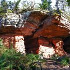 Altschlossfelsen bei Eppenbrunn in der Pfalz