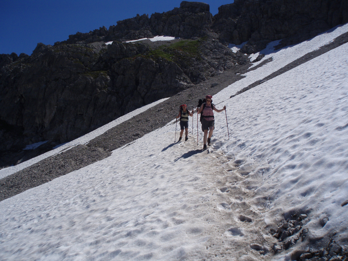 Altschnee aus der anderen Richtung