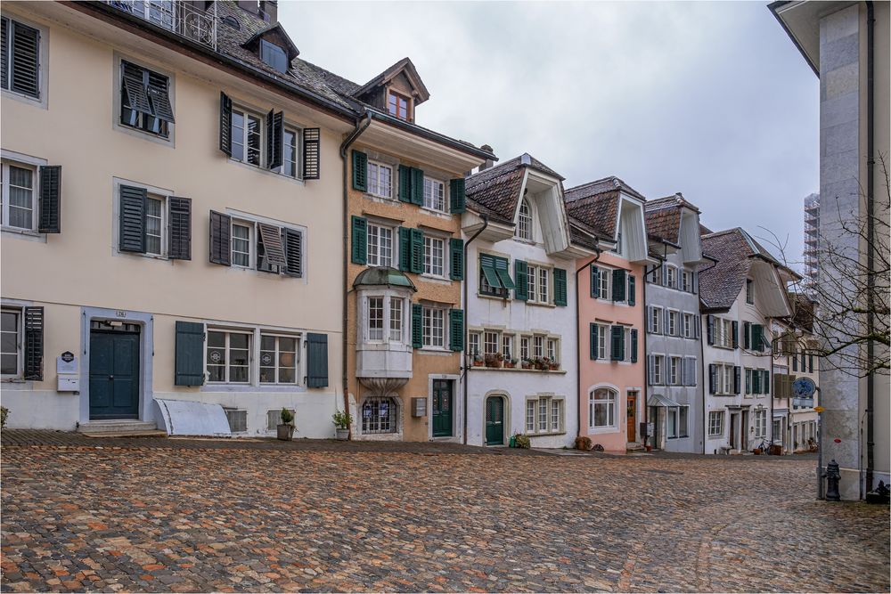 Altstadt bei Regen