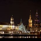 Altstadt Dresden bei Nacht