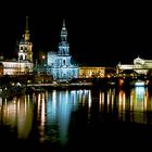 Altstadt Dresden bei Nacht