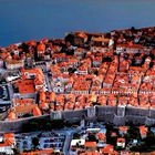 Altstadt Dubrovnik - die roten Dächer ...