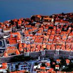 Altstadt Dubrovnik - die roten Dächer ...
