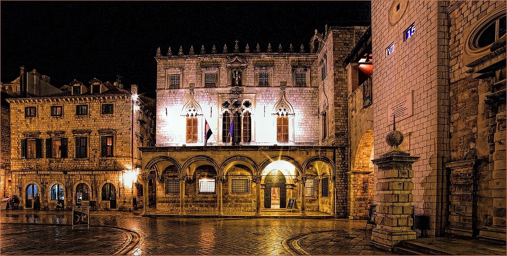 Altstadt Dubrovnik, Kroatien um VII 15