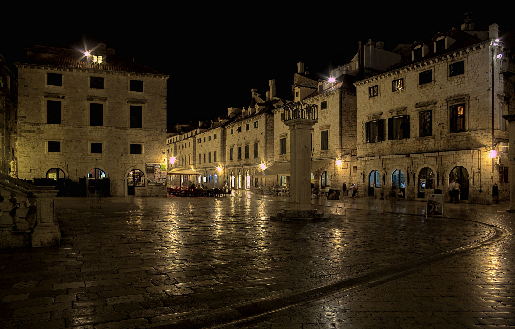 Altstadt Dubrovnik - Marktplatz ....