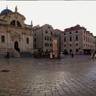 Altstadt Dubrovnik - Panorama aus vier Einzelbilder im Hochformat