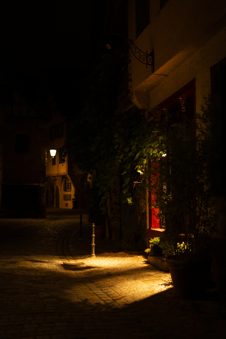 Altstadt Esslingen bei Nacht