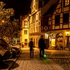 Altstadt Fürth im Licht Der Nacht