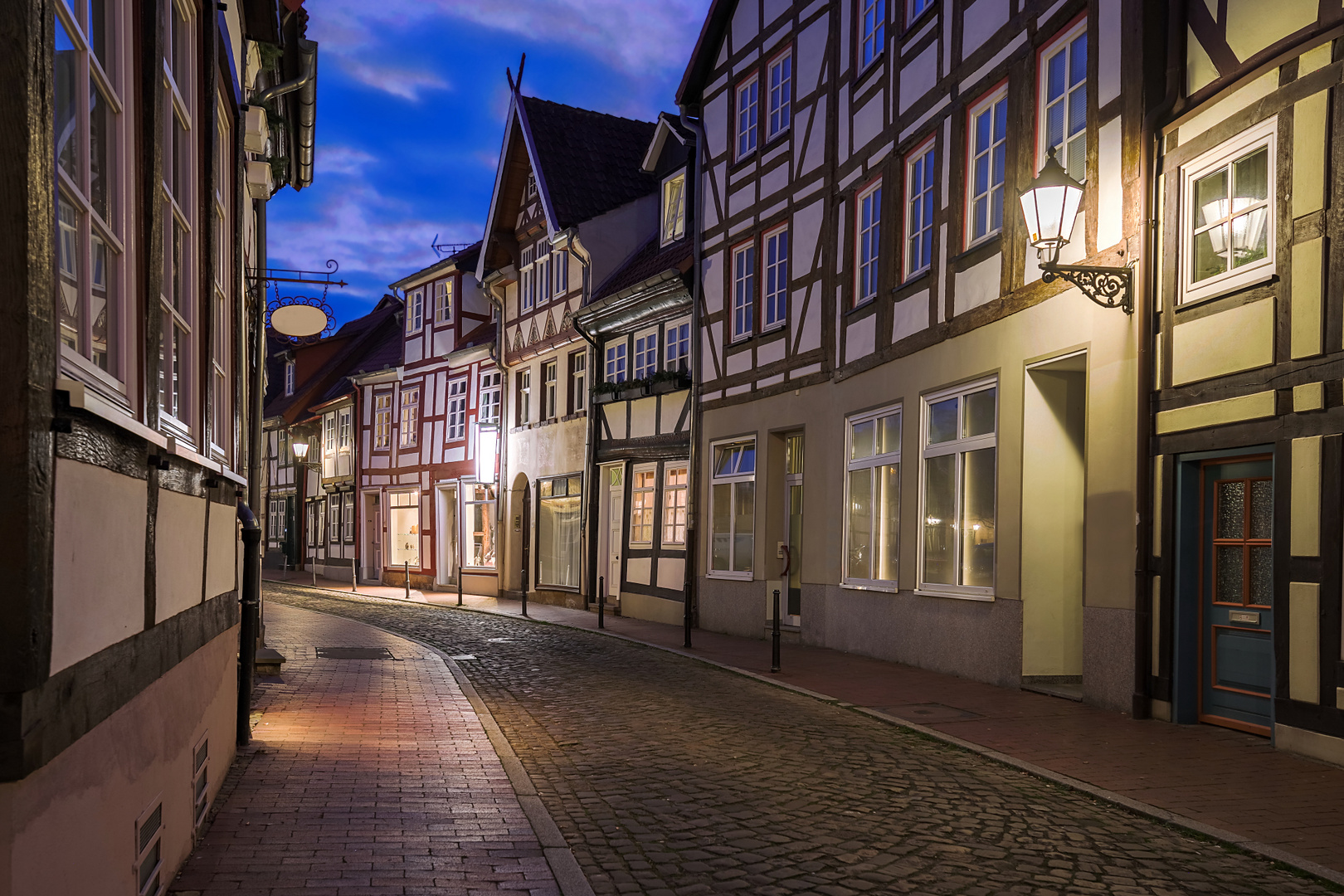 Altstadt Gasse am Abend