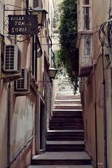 Altstadt Gasse Cartagena ( Spanien )