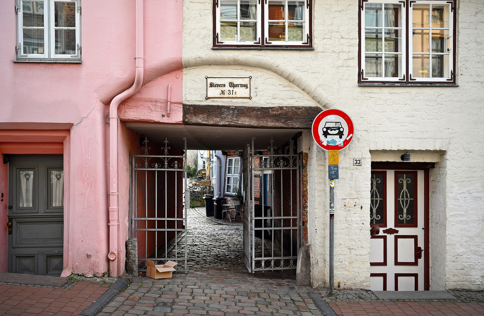 Altstadt Gassen und Gänge in Lübeck