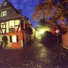 Altstadt Hoechst "available light fisheye"