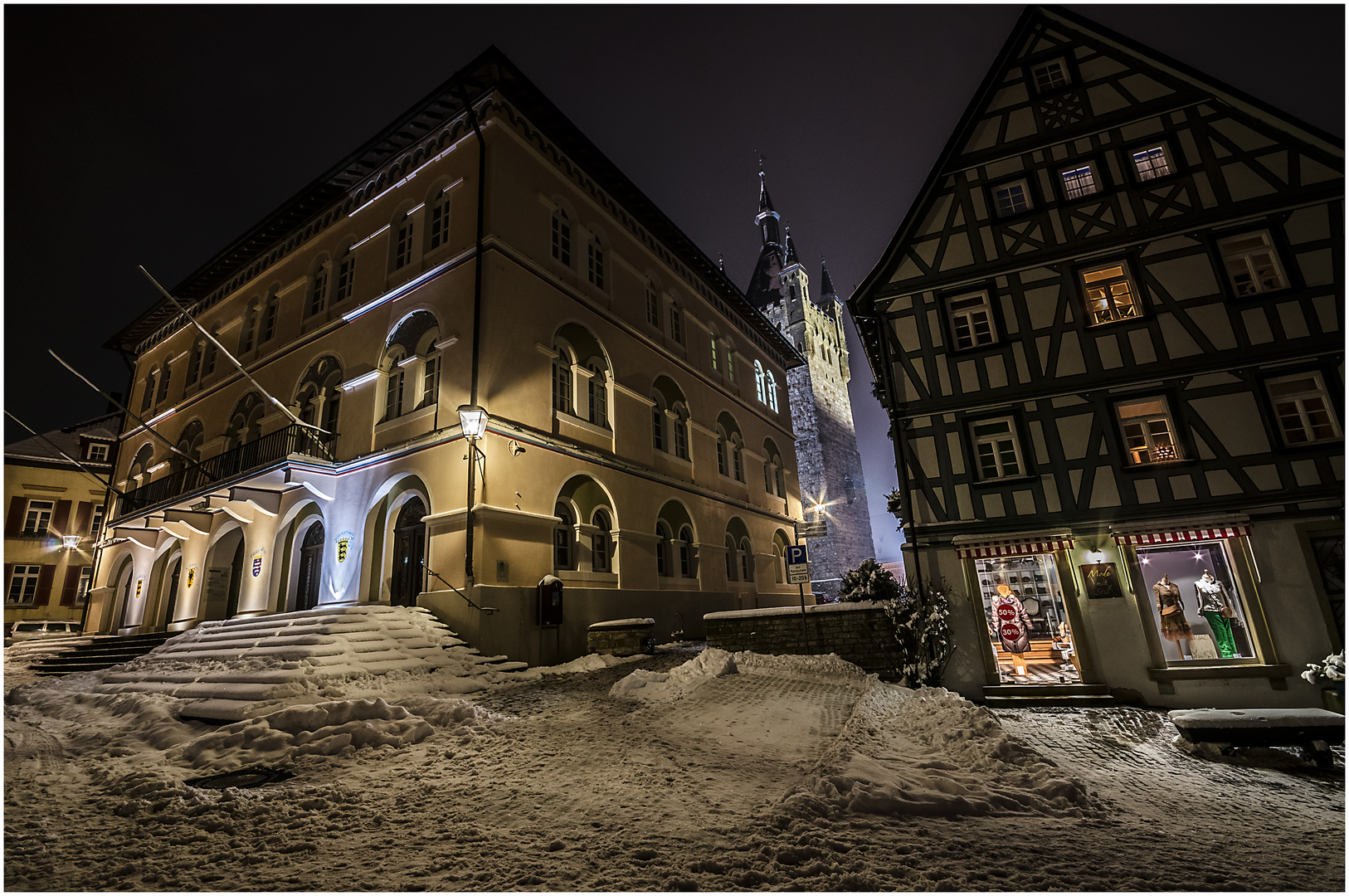 Altstadt im Winter