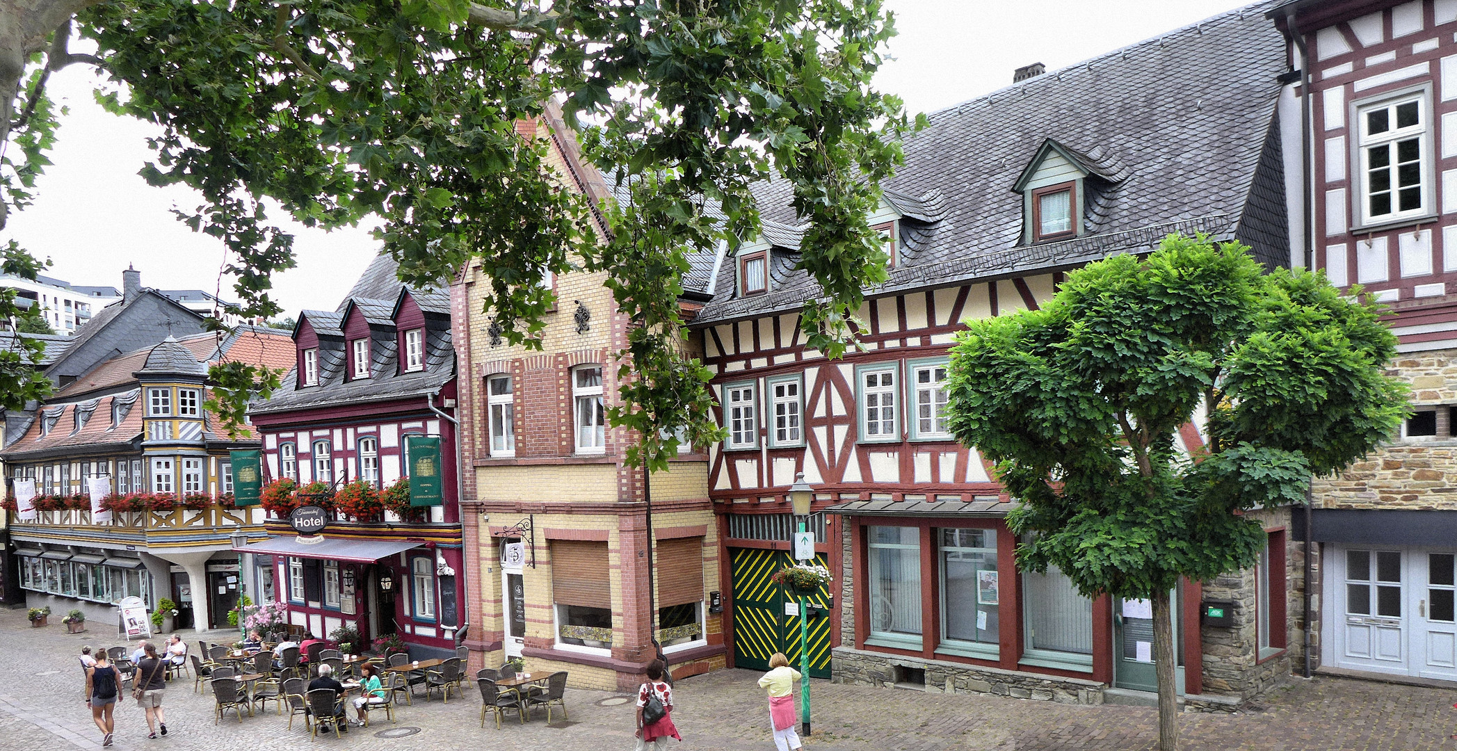 Altstadt in Idstein/Taunus