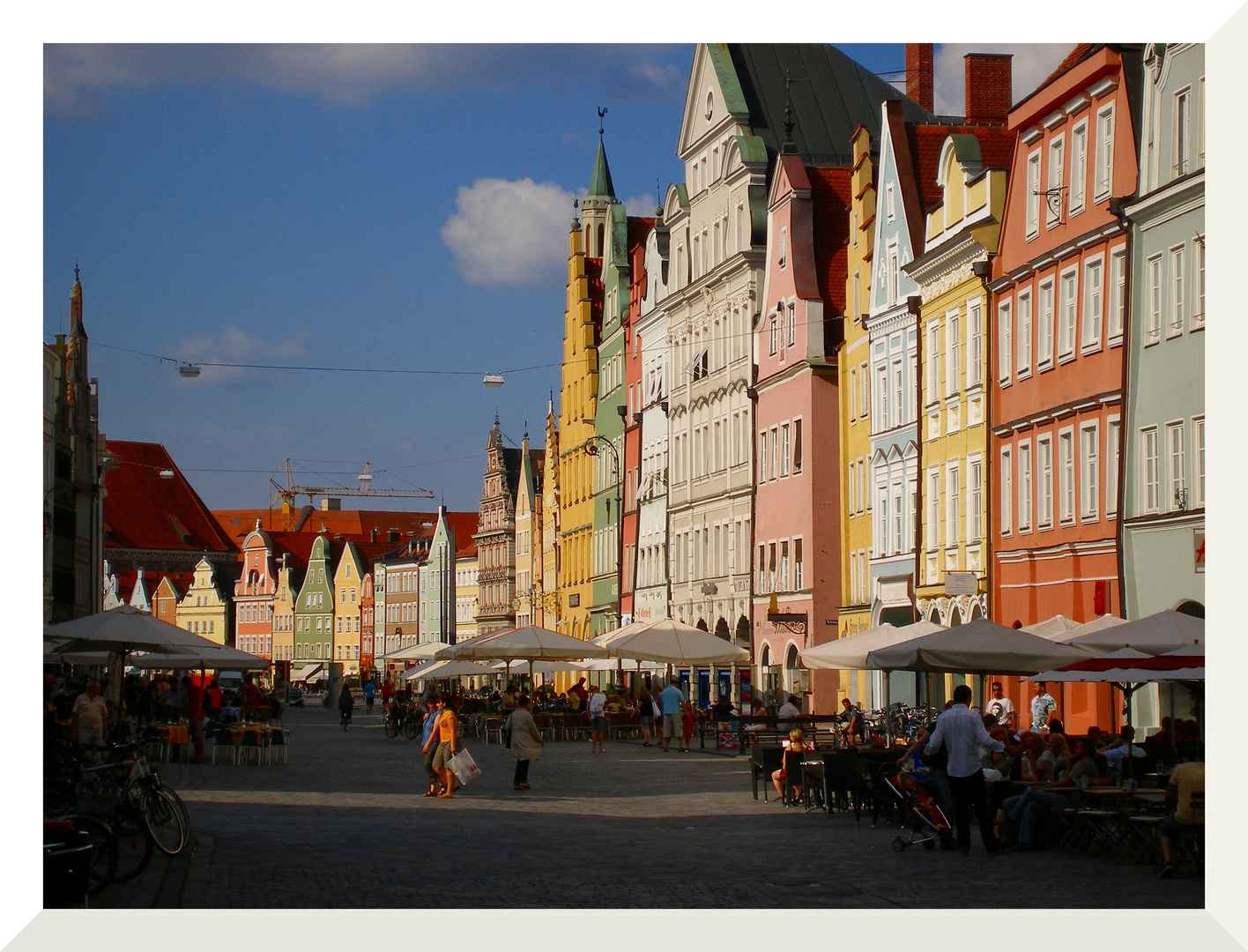 Altstadt in Landshut Foto & Bild | architektur, stadtlandschaft