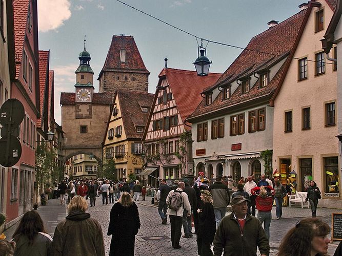 Altstadt in Rothenburg o.d.T.