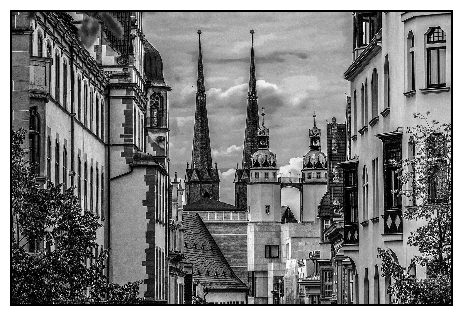 Altstadt mit Türmen