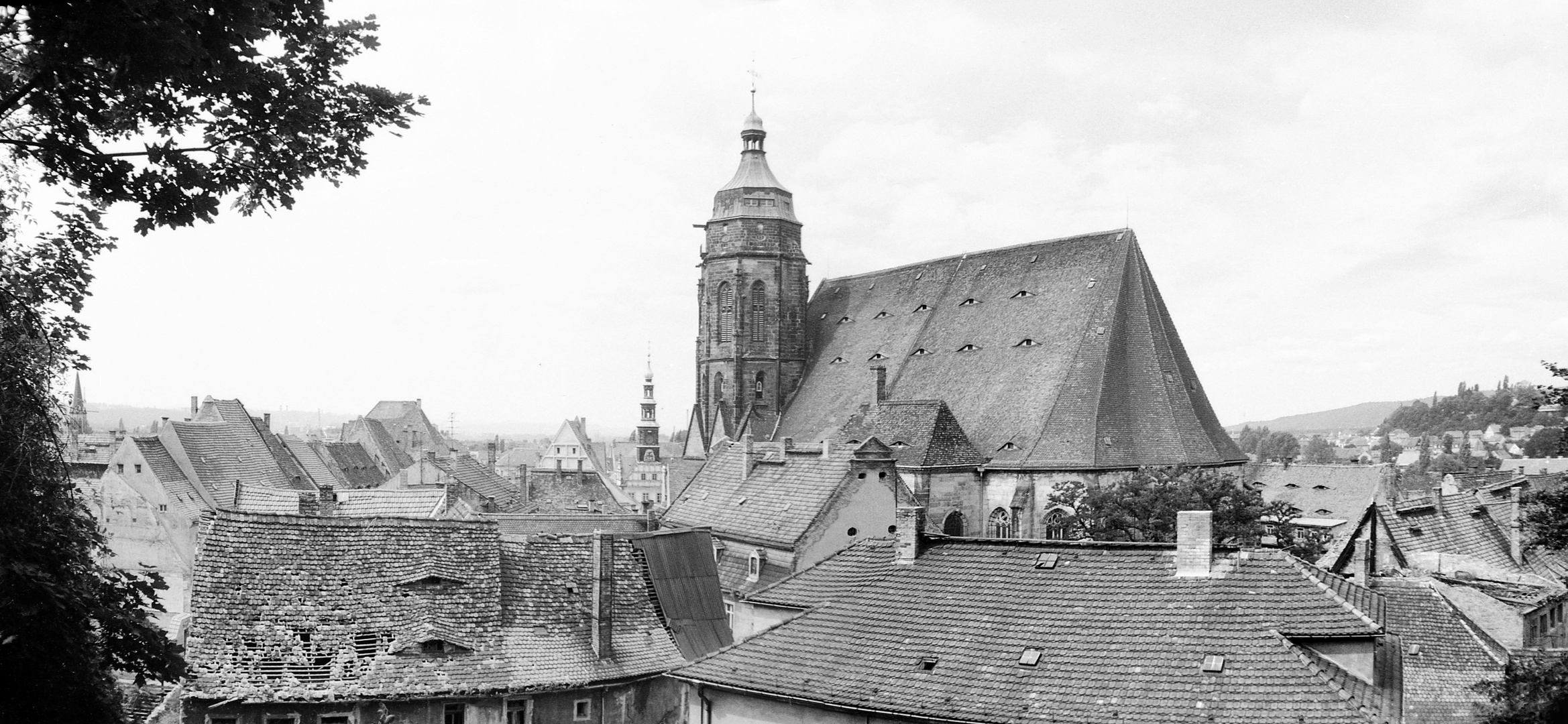 Altstadt Pirna im Jahre 1985