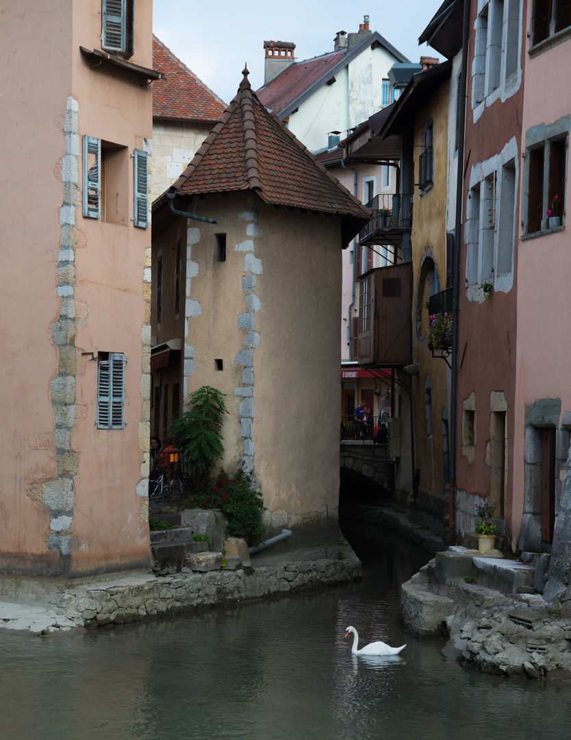 Altstadt-Scene in Annecy