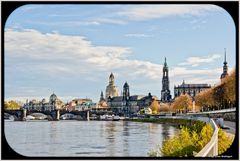 Altstadt Silhouette Dresden 001