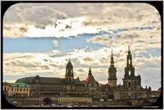 Altstadt Silhouette Dresden 012