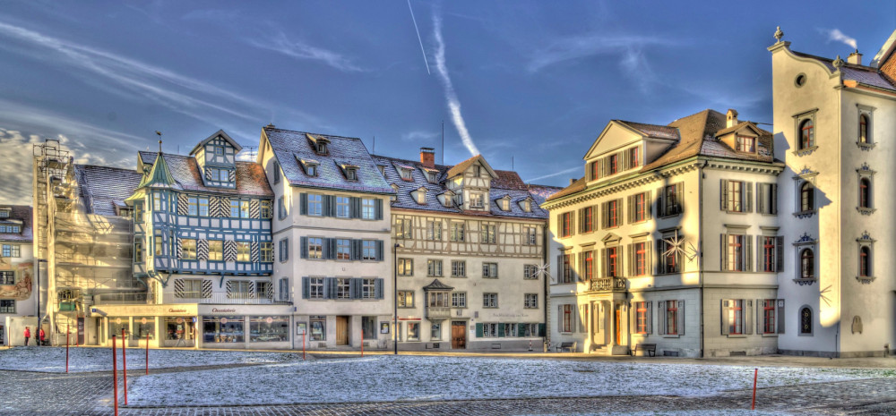 Altstadt St. Gallen in HDR Foto & Bild | europe, schweiz