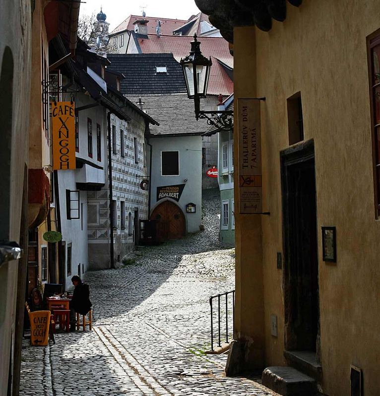 ALTSTADT-STRASSE IN KRUMLOV