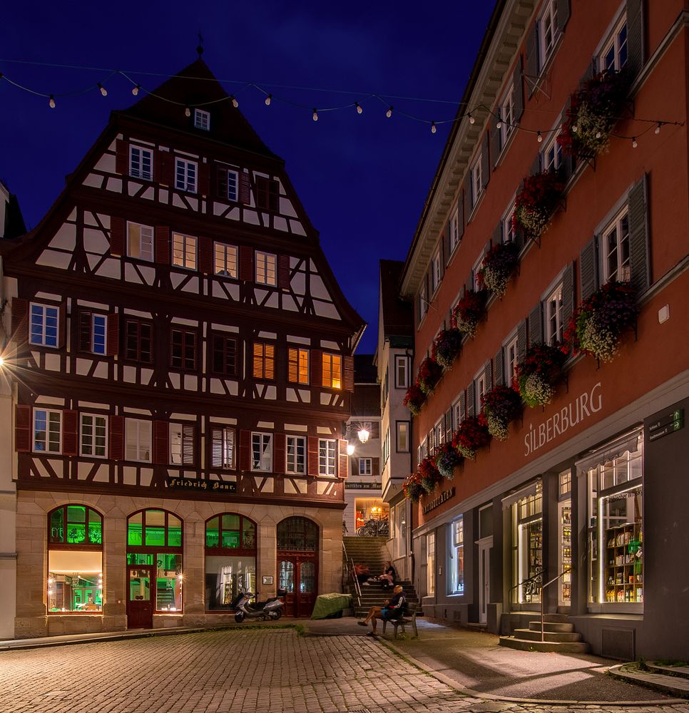 Altstadt Tübingen Foto & Bild architektur, architektur bei nacht