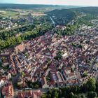 Altstadt Tübingens aus der Luft