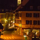 Altstadt Überlingen bei Nacht