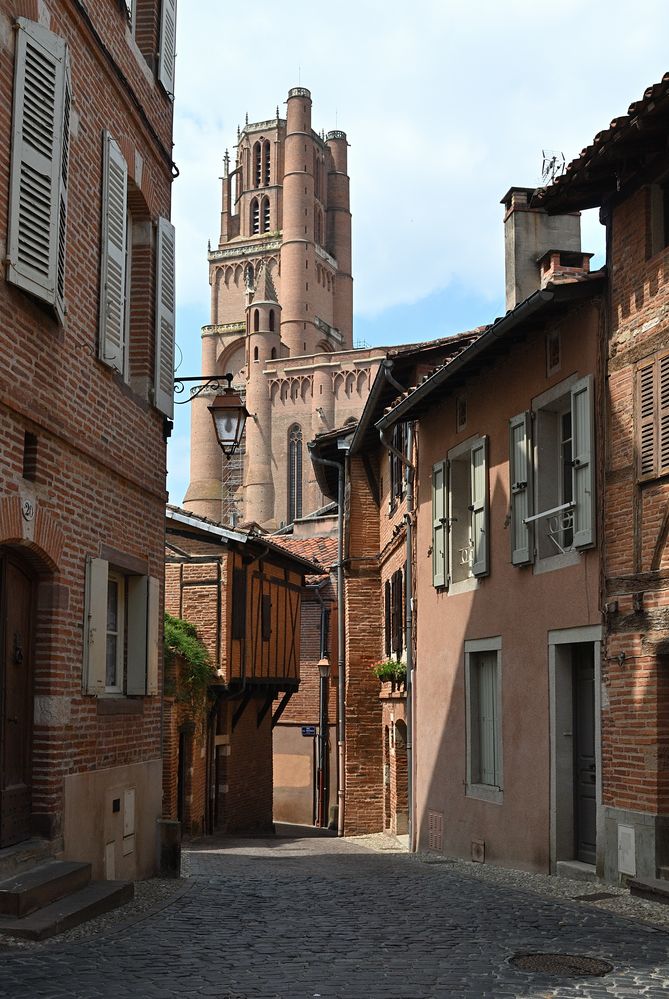 Altstadt und Cathedrale von Albi Foto & Bild architektur, europe