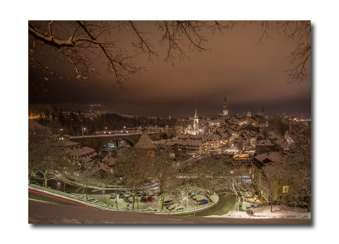 Altstadt von Bern bei Nacht II