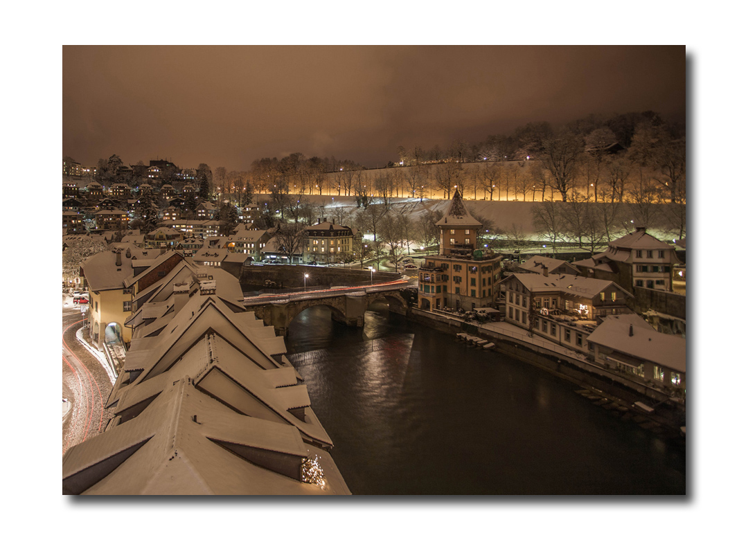 Altstadt von Bern bei Nacht IV