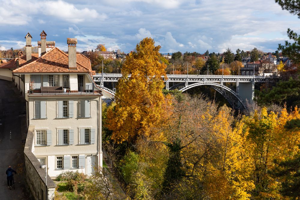 Altstadt von Bern: Herbstliche Farbexplosion