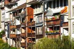 Altstadt von Bern: Südfassade der Häuser Herrengasse