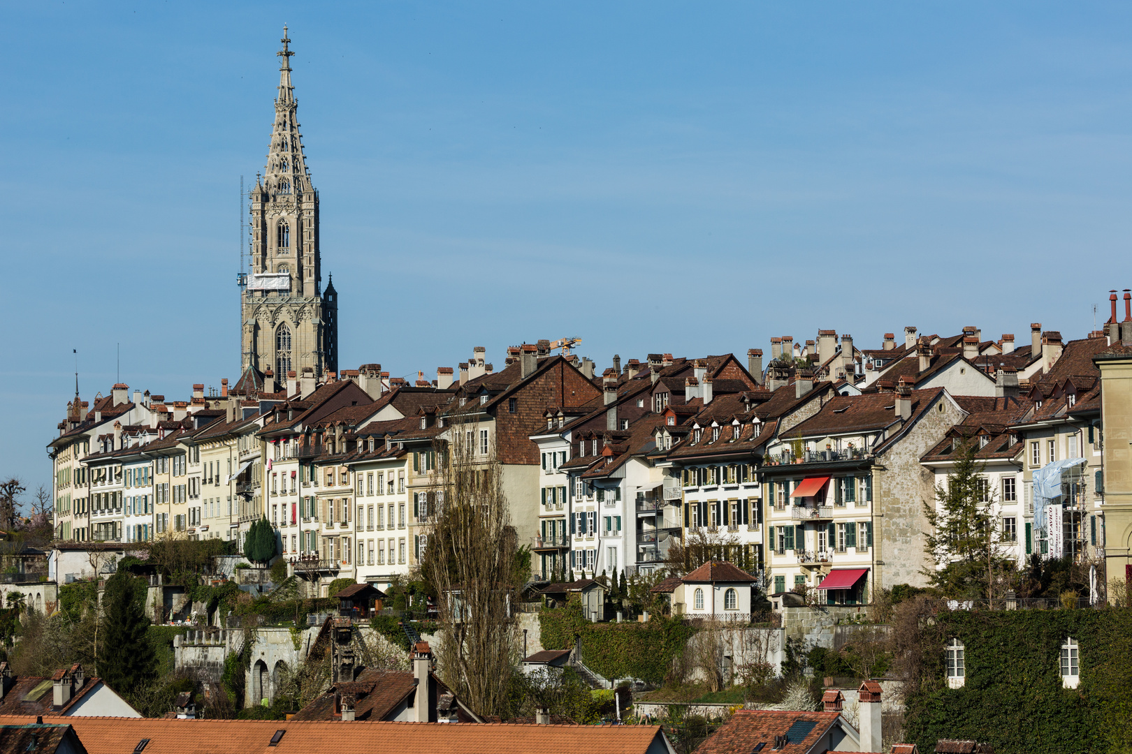 Altstadt von Bern - Südseite mit Münster