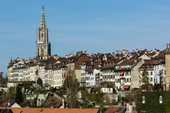 Altstadt von Bern - Südseite mit Münster